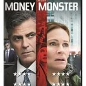 Money Monster Julia Roberts 2016 DVD Top-quality Free UK shipping