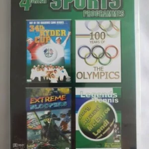 4 Great Sports Programmes 2003 New DVD Top-quality Free UK shipping