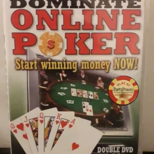 Dominate Online Poker 2005 New DVD Top-quality Free UK shipping