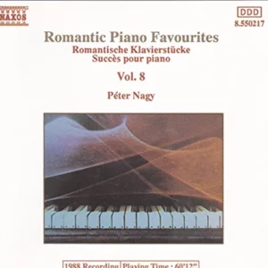 Romantic Piano Favourites, Vol. 8 Various Artists 1988 CD Top-quality