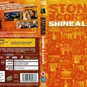 Shine a Lght Mick Jager 2008 DVD Top-quality Free UK shipping