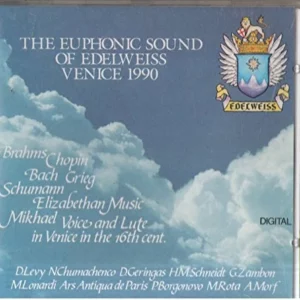 THE EUPHONIC SOUND OF EDELWEISS VENICE VARIOUS 1989 CD Top-quality