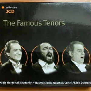 The Famous Tenors The Three Tenors 2007 CD Top-quality Free UK shipping