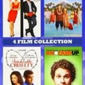 4 Film Collection: Ugly Truth/Couples Retreat/Intolerable Crulety/Knocked Up DVD