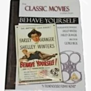 Behave Yourself Shelley Winters & Farley Granger 1951 New DVD Top-quality