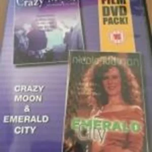 Crazy Moon & Emerald City Double Nicole Kidman 1988 DVD Top-quality