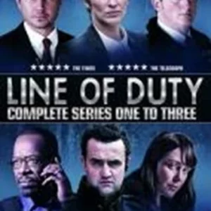 Line Of Duty: Series 1-3 Adrian Dunbar 2016 DVD Top-quality Free UK shipping