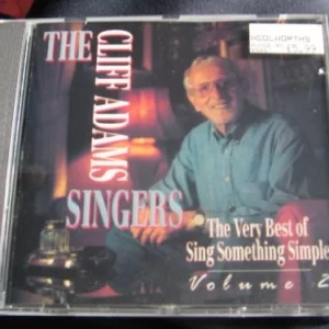 Sing Something Cliff Adams Singers 1994 CD Top-quality Free UK shipping