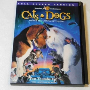 Cats & Dogs 2001 DVD Top-quality Free UK shipping