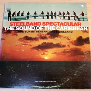 The Sunjet Serenaders Steelband - The Sound Of The Caribbean 1966 Records