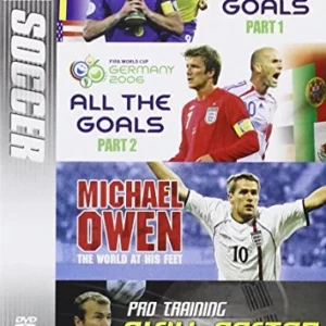 4 Collection Soccer 2007 New DVD Top-quality Free UK shipping