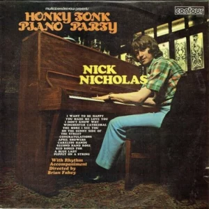 Nick Nicholas ‎– Honky Tonk Piano Party Nick Nicholas 1971 Records Top-quality