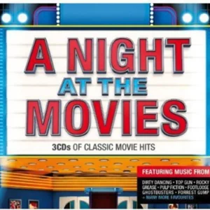 A Night At The Movies Various Artists 2012 CD Top-quality Free UK shipping