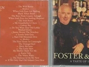 A Taste of Ireland Foster & Allen 2004 CD Top-quality Free UK shipping