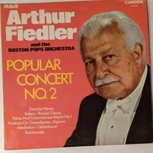 Arthur Fiedler Boston Pops Orchestra Popular Concert No.2 Boston Pops 1969