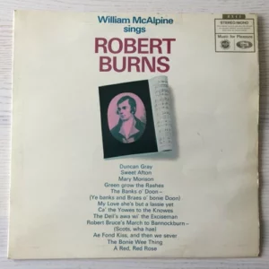 William McAlpine Sings Robert Burns William McAlpine 1969 Records Top-quality