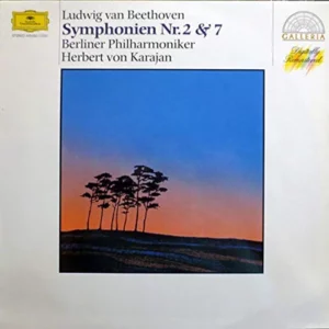 Beethoven: Symphonien Nr. 2 & Nr. 7 Herbert von karajan 1986 Records Top-quality