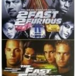 '2 Fast 2 Furious/The Fast And The Furious Vin Diesel 2006 DVD Top-quality