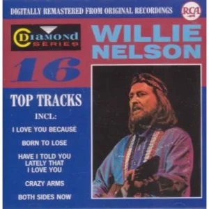 WILLIE NELSON : 16 TOP TRACKS Willie Nelson 1966 CD Top-quality