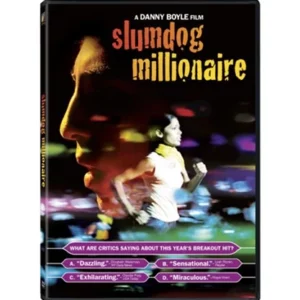 Slumdog Millionaire Dev Patel, Freida Pinto, Madhur Mittal, Anil Kapoo DVD