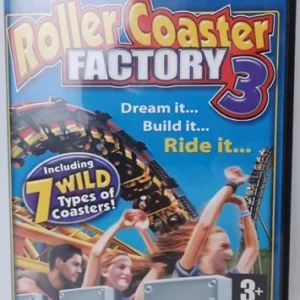 Roller Coaster Factory 3 Windows XP 2009 New Top-quality Free UK shipping