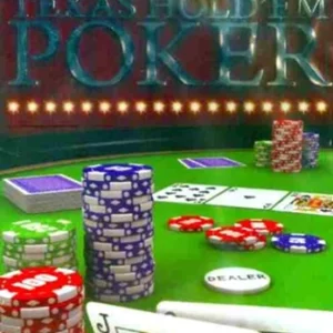 Texas Hold'em Poker WINDOES 98SE,XP, VISTA Top-quality Free UK shipping