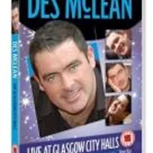 Des Mclean - Live at Glasgow DVD Top-quality Free UK shipping