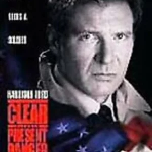 Clear and Present Danger 1998 DVD Top-quality Free UK shipping