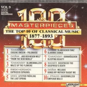 100 Masterpieces Vol. 9 Various 1991 CD Top-quality Free UK shipping