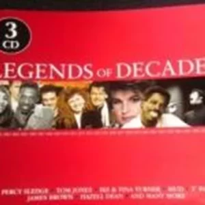 Legends Of Decades Various Artists New CD Top-quality Free UK shipping