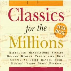 Classics For The Millions Various Artists 1998 CD Top-quality Free UK shipping