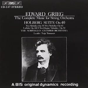 Grieg: The Complete Music For String Orchestra VARIOUS 1986 CD Top-quality