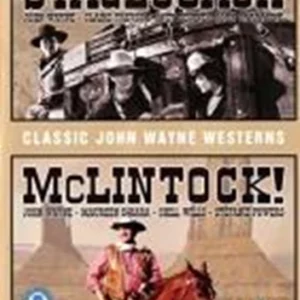 Stagecoach and McLintock John Wayne 1960 DVD Top-quality Free UK shipping