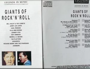 Giants Of Rock 'n' Roll Various Artists - CD Top-quality Free UK shipping