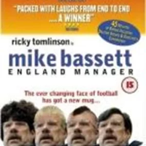 Mike Bassett - England Manager Ricky Tomlinson 2001 DVD Top-quality