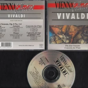 VIENNA COLLECTIONS Vivaldi various 1992 CD Top-quality Free UK shipping