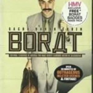 BORAT Sacha Baron Cohen 2006 DVD Top-quality Free UK shipping