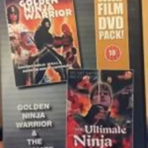 Golden Ninja Warrior / The Ultirnate Ninja 2001 DVD Top-quality