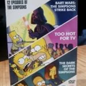 The Simpsons: Bart Wars/Too Hot For TV/Dark Secrets 2006 DVD Top-quality