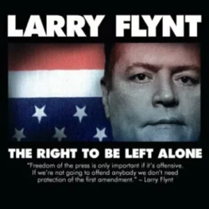 Larry Flynt - The Right To Be Left Alone Joan Brooker-Marks 2008 New DVD