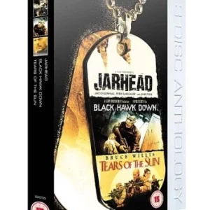Jarhead/Black Hawk Down/Tears Of The Sun Jake Gyllenhaal 2006 DVD Top-quality