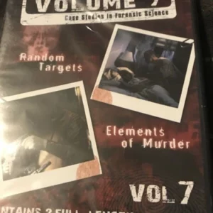 The Real CSI Vol7 Random Targets & Elements Of Murder 2008 New DVD Top-quality