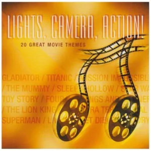 Lights, Camera, Action!: 20 GREAT MOVIE THEMES Various Artists 2001 CD