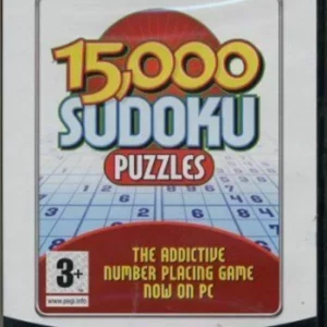 15,000 Sudoku Puzzles Windows 98 2005 New Top-quality Free UK shipping