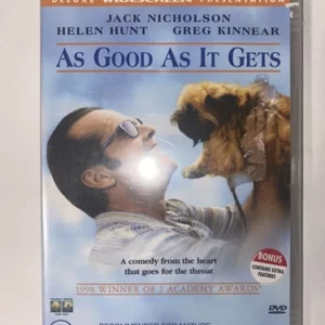 As Good As It Gets 1999 DVD Top-quality Free UK shipping