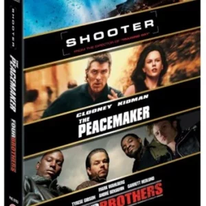 Shooter / The Peacemaker / Four Brothers Mark Wahlberg 2007 DVD Top-quality