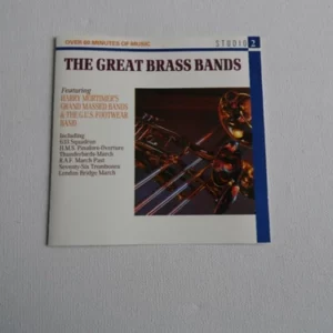 The Great Brass Bands various 1991 CD Top-quality Free UK shipping