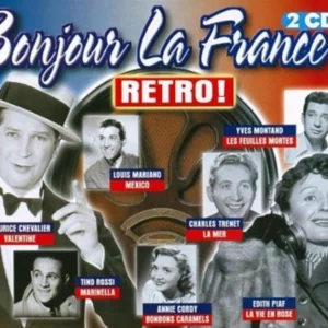 BONJOUR LA FRANCE RETRO Various 2001 CD Top-quality Free UK shipping