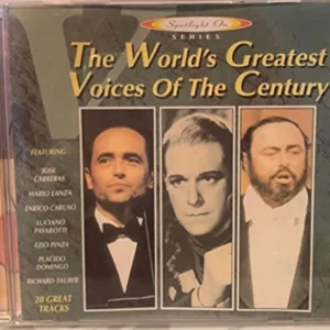 The World's Greatest Voices of the century Various 1996 CD Top-quality