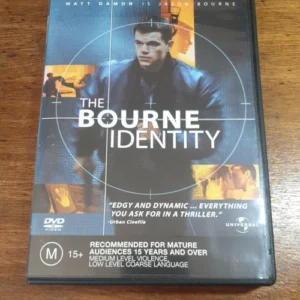 The Bourne Identity Matt Damon 2002 DVD Top-quality Free UK shipping